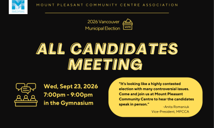 All Candidates Meeting – Sep 23