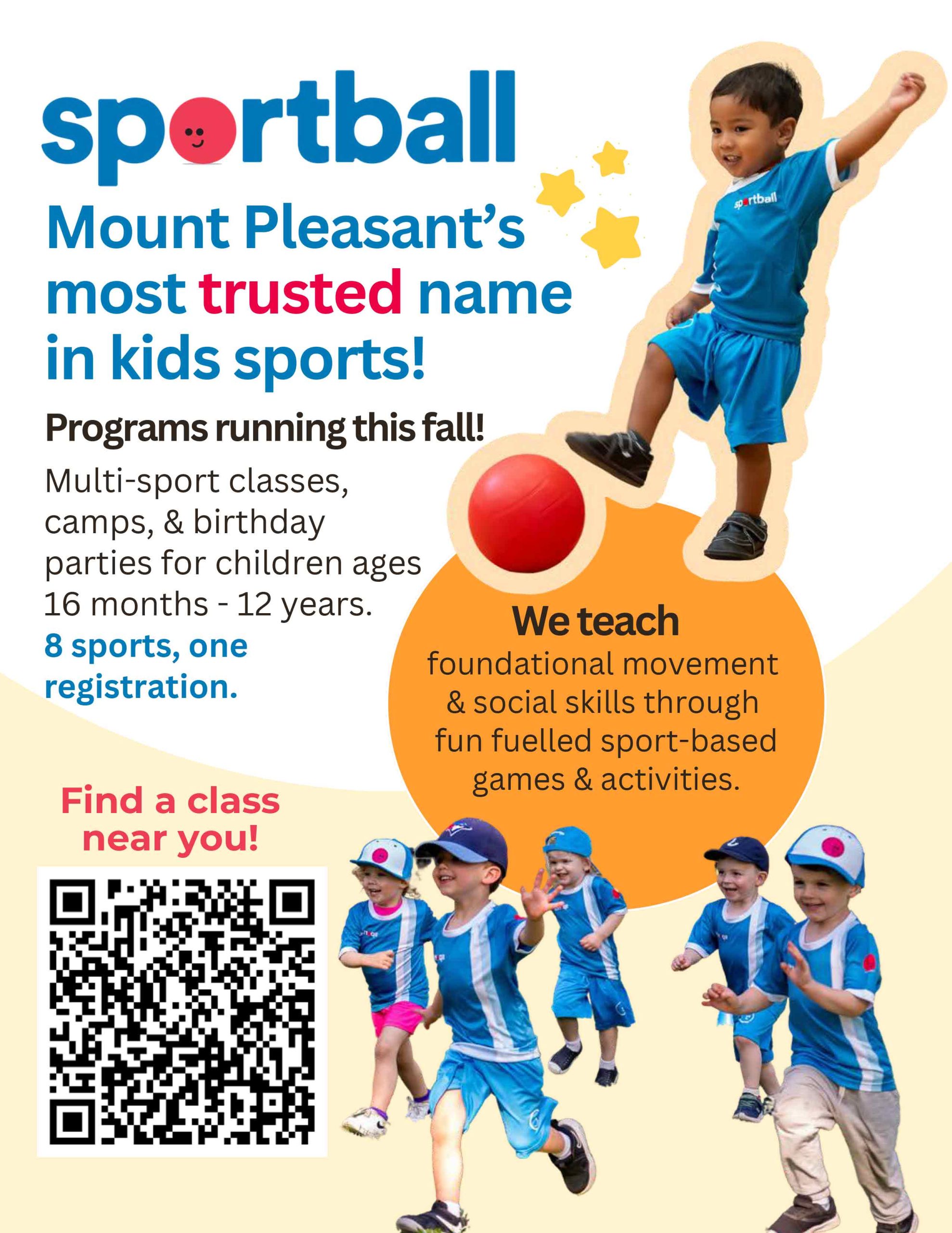 Soccer, Multi-sport, Parent & Child Kids sports instructions for ages 16 months to 12 years vancouver@sportball.ca